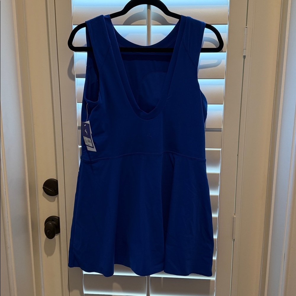 NWT Joy Lab Royal Blue Athletic Dress with Shorts - XL - Picture 4 of 5